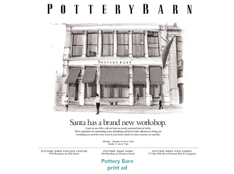 Pottery Barn - - Soho - New York Store & Shopping Guide